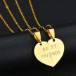 nemesacel-best-friends-kettos-medal-nyaklanccal-arany-szinu