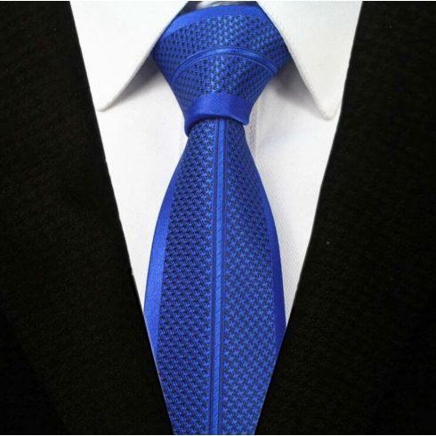 kék nyakkendő