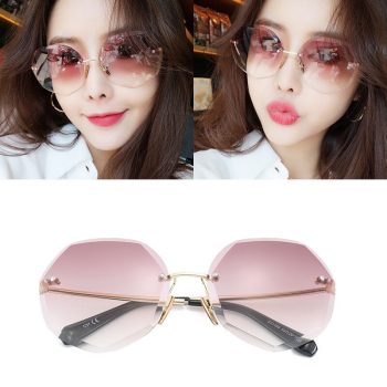  színátmenetes-női-keret-nélküli-divat-napszemüveg-kávébarna