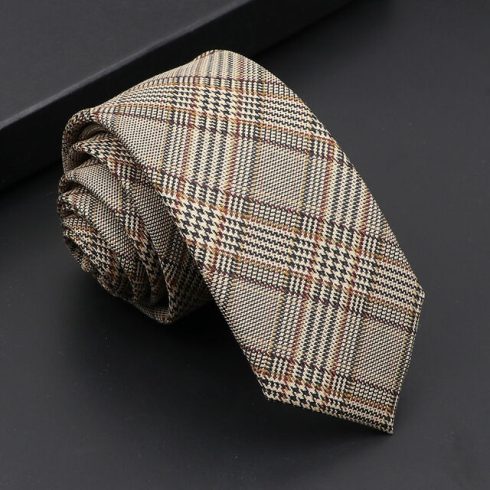 klasszikus-szövet-nyakkendő-barna