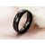 Gyűrűk ura gyűrű fekete nemesacél gyűrű, 8