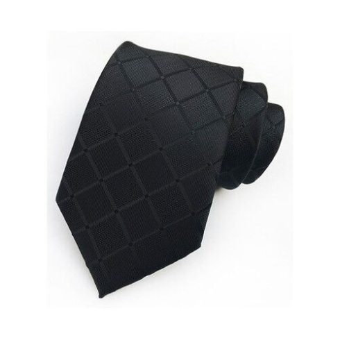 fekete-kockás-selyemhatasu-nyakkendo
