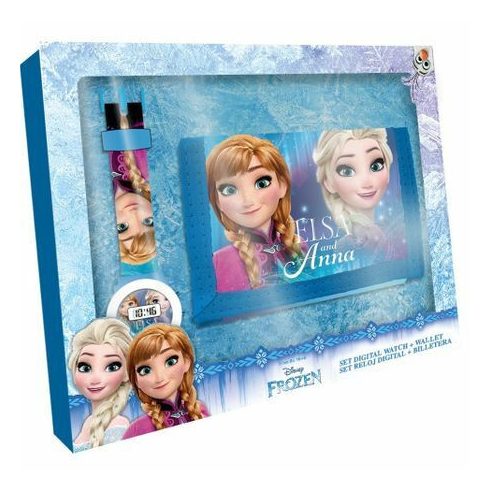 Frozen-Jégvarázs-karóra + pénztárca