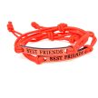 best-friends-legjobb-baratok-paros-szovet-karkoto-piros
