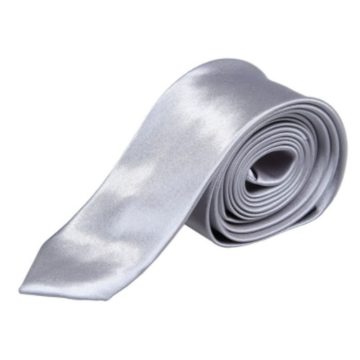 ezüstszürke vékony nyakkendő