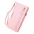 Gyönyörű dizájnbőr pink női pénztárca