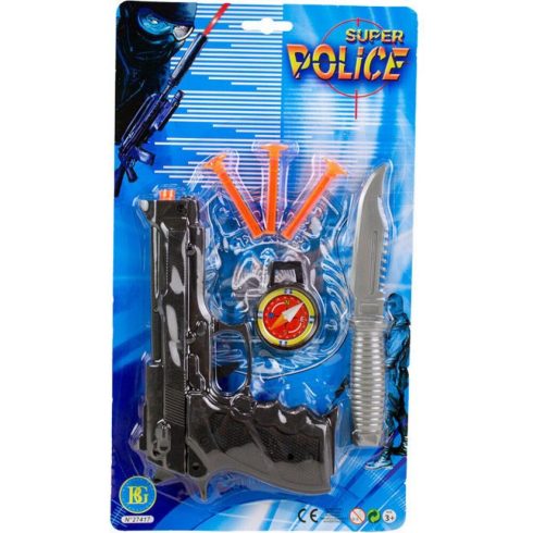 Super police játékkészlet