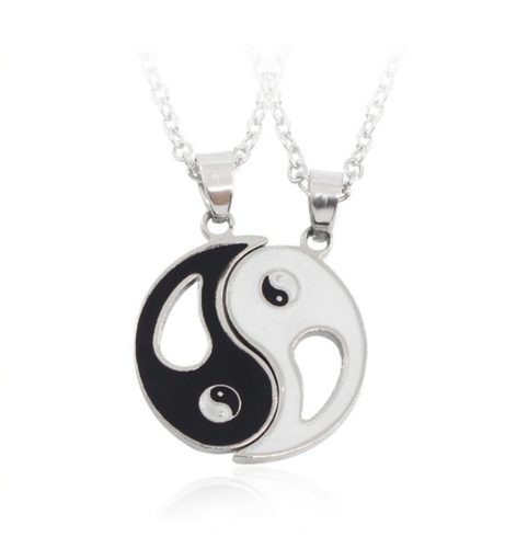 Yin-Yang-best-friends-páros-nyaklánc