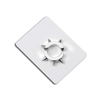 Nemesacél-punk-rock-beszúrós-fülbevaló-ezüst-színű - 1 db