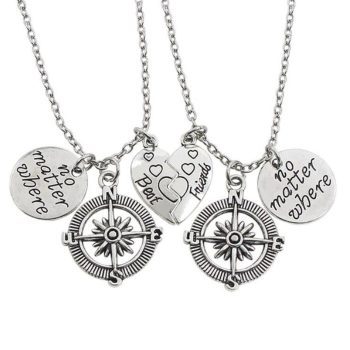 "Best friend forever" hármas nyaklánc