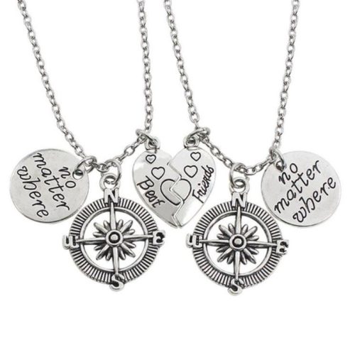 "Best friend forever" hármas nyaklánc