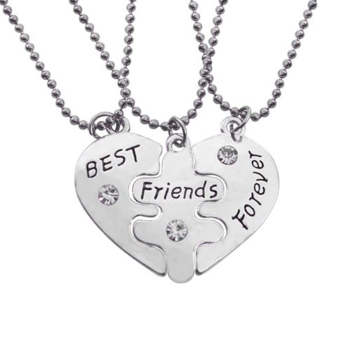  "Best friends forever" hármas nyaklánc