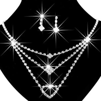  többsoros-nyaklánc-és-fülbevaló-szett