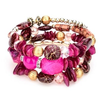 pink-szines-tobbsoros-karkoto