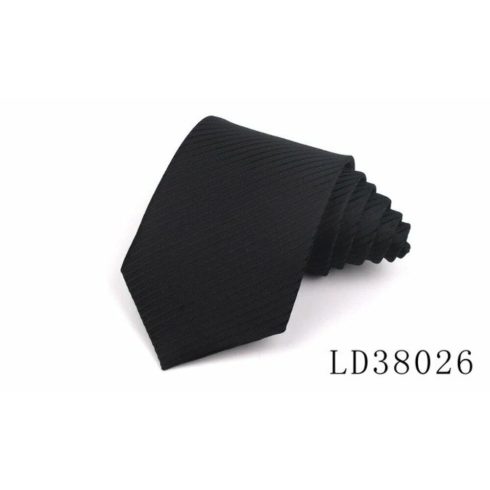 fekete-fehér pöttyös nyakkendő