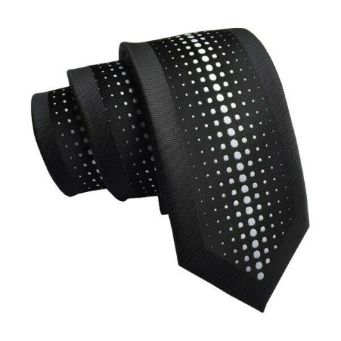 fekete-fehér nyakkendő