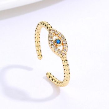 Fémötvözet-és-cirkónium-Evil-Eye-gyűrű-állítható-méret