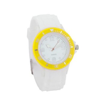 Uniszex karóra sárga kerettel 144475 (40mm)