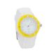 Uniszex karóra sárga kerettel 144475 (40mm)