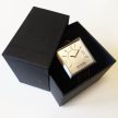 Barcelona férfi óra, nagyméretű tokkal, bőrszíjjal, (45mm), 3ATM, dobozos