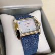 Time Force bőrszíjas, cseppálló (5ATM) kis számlapos luxus női karóra (33 MM) - dobozzal