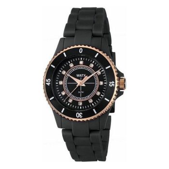   WATX & COLORS trendi, látványos, cseppálló, strasszköves női karóra (36 MM) - dobozzal, 5ATM