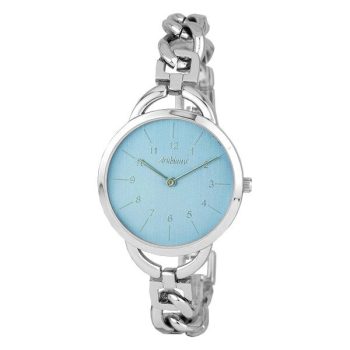   ARABIANS acélszíjas elegáns női karóra kék számlappal, (33 MM) - saját márkás igényes dobozban
