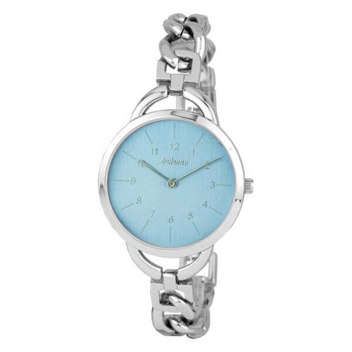 ARABIANS acélszíjas elegáns női karóra kék számlappal, (33 MM) - saját márkás igényes dobozban