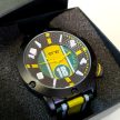 ENE eredeti színes férfi karóra (51 mm), 3 ATM - dobozzal