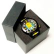 ENE eredeti színes férfi karóra (51 mm), 3 ATM - dobozzal
