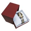 JUSTINA 1898 extravagáns, nemesacél szíjas női karóra (23 MM)