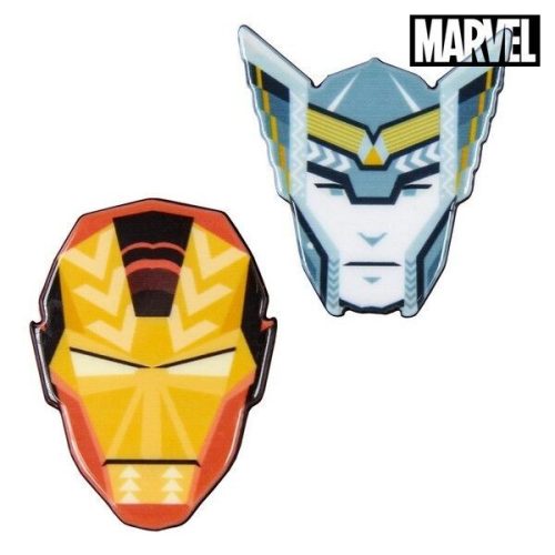 AVENGERS dupla kitűző,