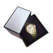 Eredeti Radiant nagy számlapos, fémszíjas, retro stílusú uniszex karóra (40 MM), dobozzal