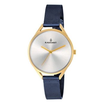   Álomszép Radiant luxus női karóra (34 MM) dobozzal, kék-arany - Videóbemutatóval