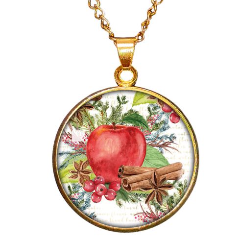 alma-medál-lánccal-vagy-választható-karkötőre-fülbevalóra