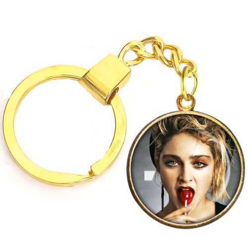 madonna-kulcstartó