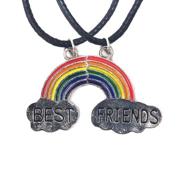 Legjobb Barátok páros-medál-választható-láncra-vagy-karkötőre-kulcstartóra