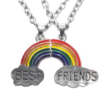 Legjobb Barátok páros-medál-választható-láncra-vagy-karkötőre-kulcstartóra