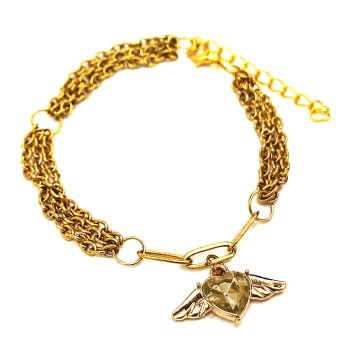 3-soros-pezsgőszínű-szív-charmos-karkötő