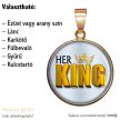 her-king-kulcstartó