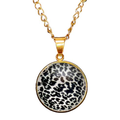 Leopárd-fekete-üveglencsés-medál-lánccal-ezüst-és-arany-színben-választható