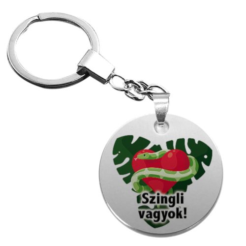 szingli-kígyó-kulcstartó