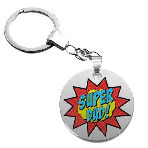 super-dad-kulcstartó