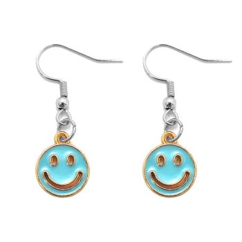 kék-smiley-fülbevaló
