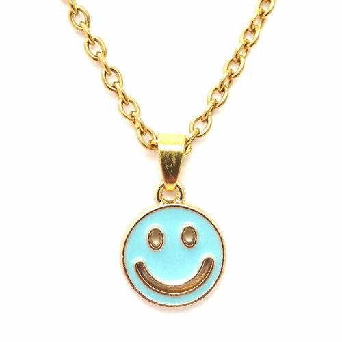 smiley-gyerek-nyaklanc-medallal