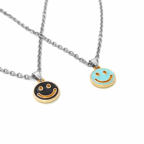 smiley-gyerek-nyaklanc-medallal