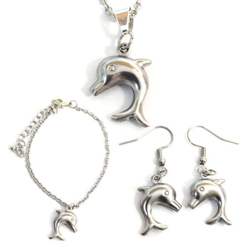 delfines-medal-nyaklanc-fulbevalo-es-karkoto-szett