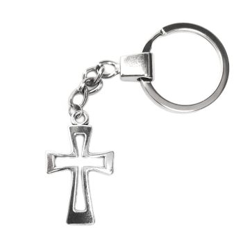 -kereszt-medál-kulcstartó
