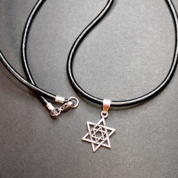 dávid-csillag-medál-nyaklánccal