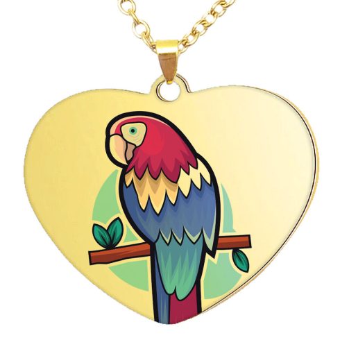 papagáj-medál-lánccal-több-színben-és-formában-